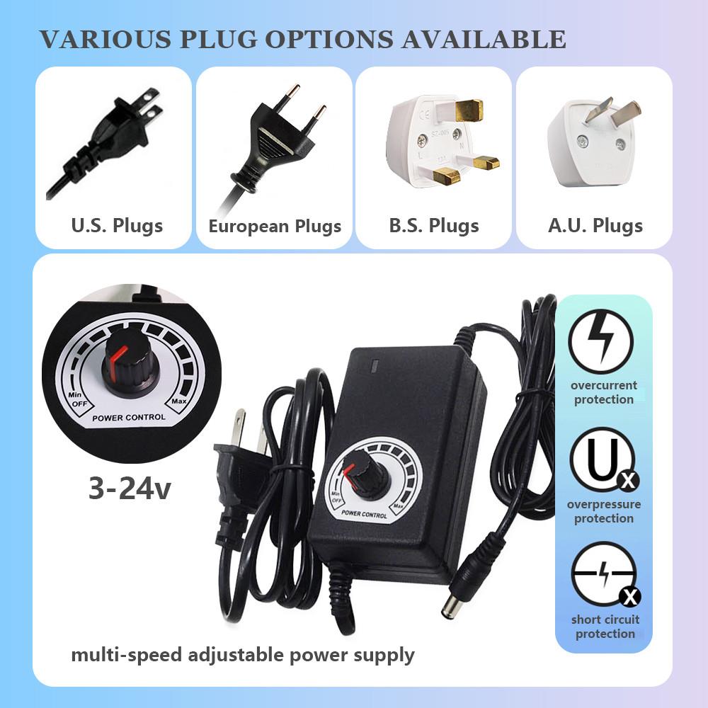 Attuatore Lineare Mini a Corsa 45mm 100V-240V Motore Elettrico CC Attuatore Lineare Telescopico Meccanismo Alternativo Connettore