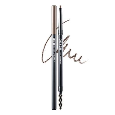 COSNORI Slim Eyebrow Pencil 0.13g, 01 Brownie, 1 Piece