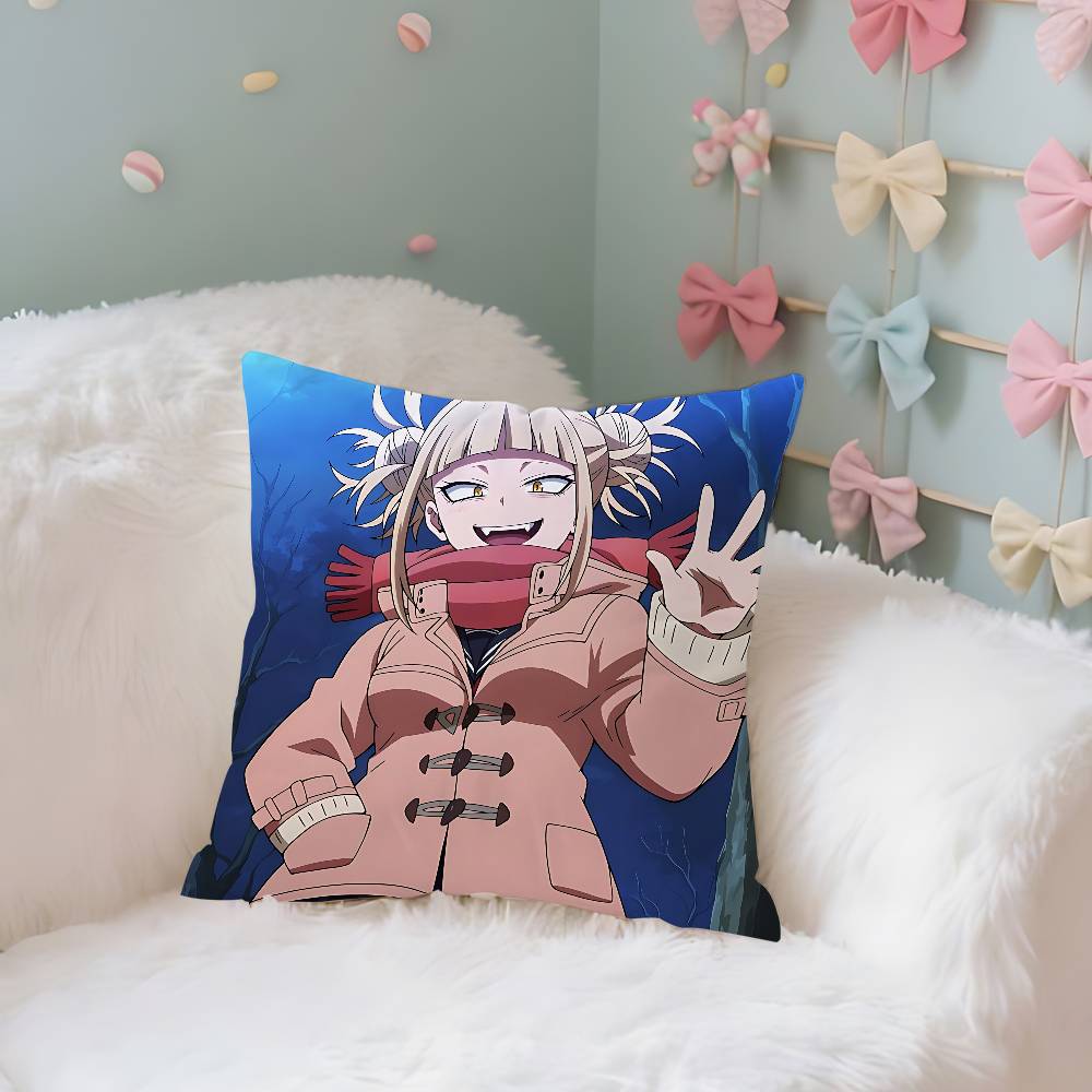 Cute TtogahimikoS Kawai Throw Pillow Covers Pattern Cushion Cover Suitable For Sofa Bedroom Car Pillow Cover