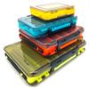 Fishing Tackle Boxes Practical Fishing Lure Organizer-Double Sided Fishing Baits Storage Box Plastic Organizer-Case Gift