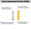 270PCS/100pcs Drywall Anchor and Self Tapping Screw Combination Kit 135 Plastic Wall Anchors + 135 Galvanized Flat Head Screws/5