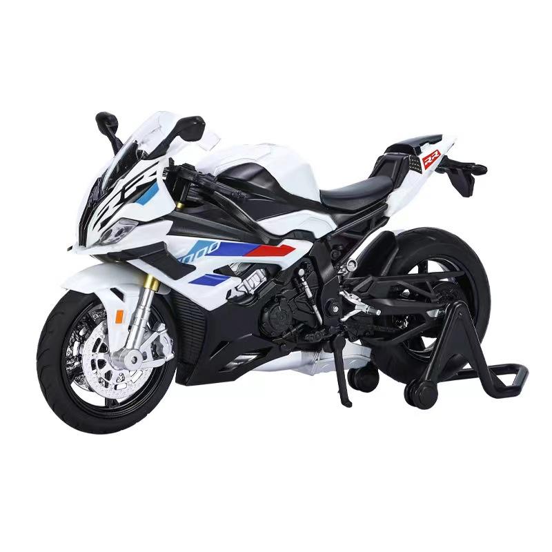 1/12 BMW RRS1000 Alloy Diecast Motorcycle Model Collect Hobbies Simulation Racing Model Super Sport Miniature Collection Gifts