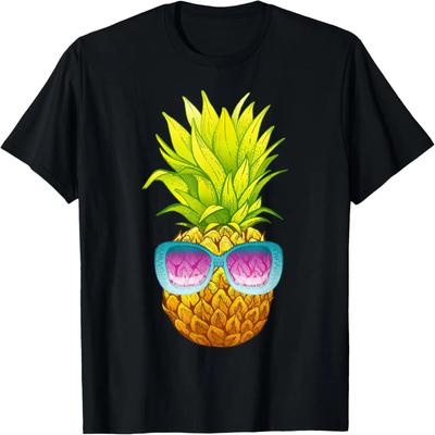 Pineapple Sunglasses Beach Funny Summer T-Shirt