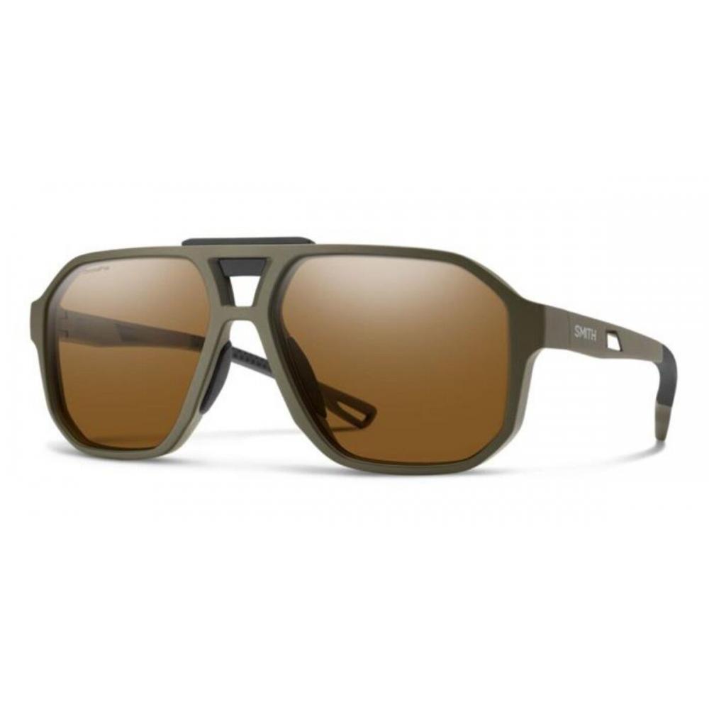 Smith Truss Polarized Sif L5 Unisex Sunglasses Army Green/57-16-145