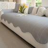 Summer Cooling Sensation Sofa Cover  New Summer Ice Silk Cooling Mat Direct Exhaust Type Sofa Cushion Anti-Slip Sofa Cover