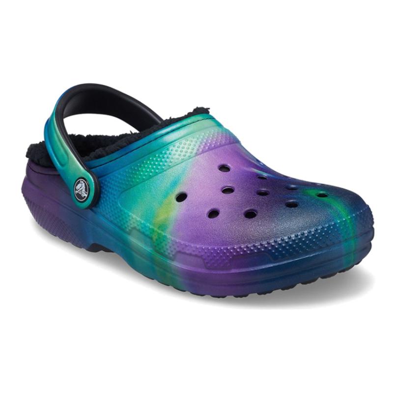 Crocs Classic Land Out Of This World Clogs Women's 'Purple Turquoise'