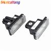 High Brightness Number Plate Lamp For Mercedes BENZ S-CLASS W211 C-CLASS W203 W219 SLK R171 LED White License Plate Lights