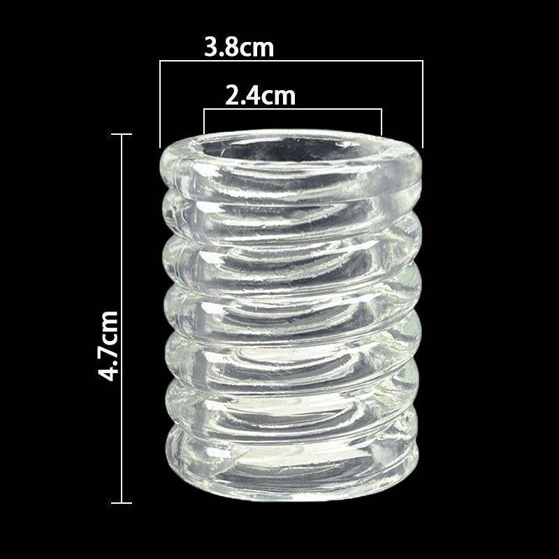 Špičkový erotický kroužek pro cudnost a oddálení ejakulace pro předkožku - Odolný design s očkem