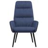 Recliner Chair Blue Fabric