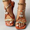 Summer Women'S Bohemian Floral Sandals