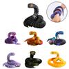 Ornement Serpent Imprimé en 3D Figurine Serpent Artisanat Mobile Jouet de Bureau d'Exécutif Décoration Maison Bureau Cadeau Accessoire Farce Serpent