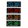 LED Electronic Wall Clock Modern Desk Clock For Room Night Alarm Minimalist  Clock Home Decor Smart Mute