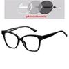 0 -0.5 -0.75 To -6.0  Anti Blue Rays Oval Prescription Spectacles With Cylinder Vintage Spring Hinge Short-Sight Eyewear