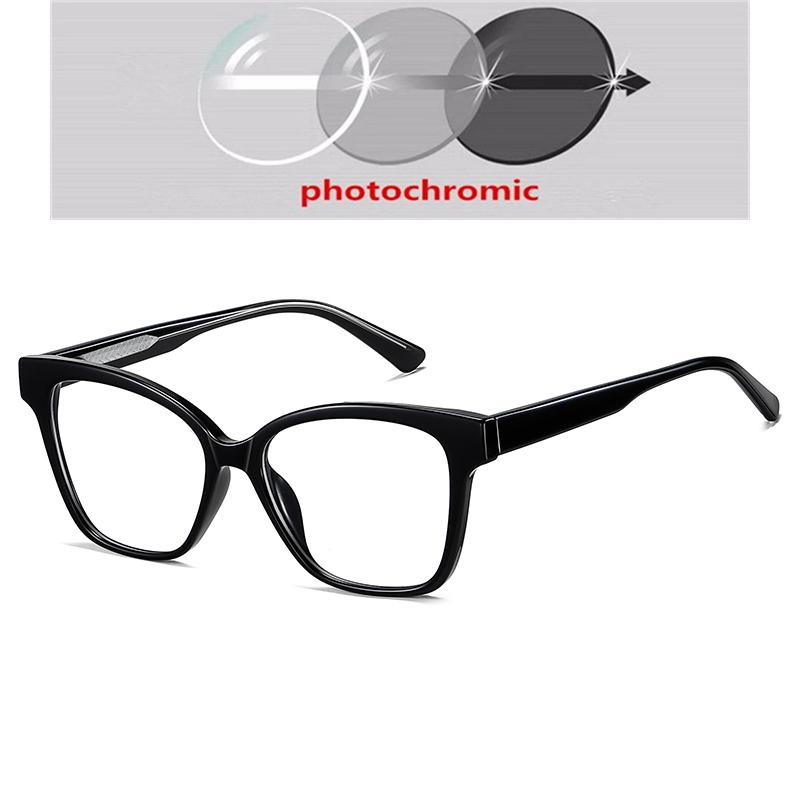 0 -0.5 -0.75 To -6.0  Anti Blue Rays Oval Prescription Spectacles With Cylinder Vintage Spring Hinge Short-Sight Eyewear