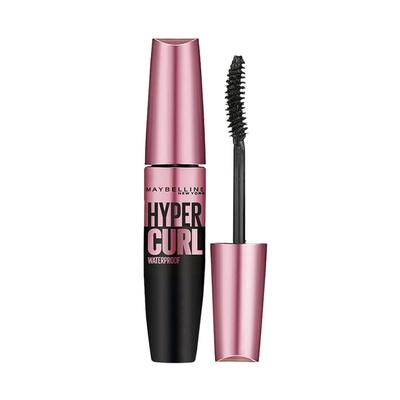 New York Hypercurl Wasserdichte Mascara 9,2 ml 1er-Pack Lang anhaltendes Schwarz Wimpern-Biegung Volumen