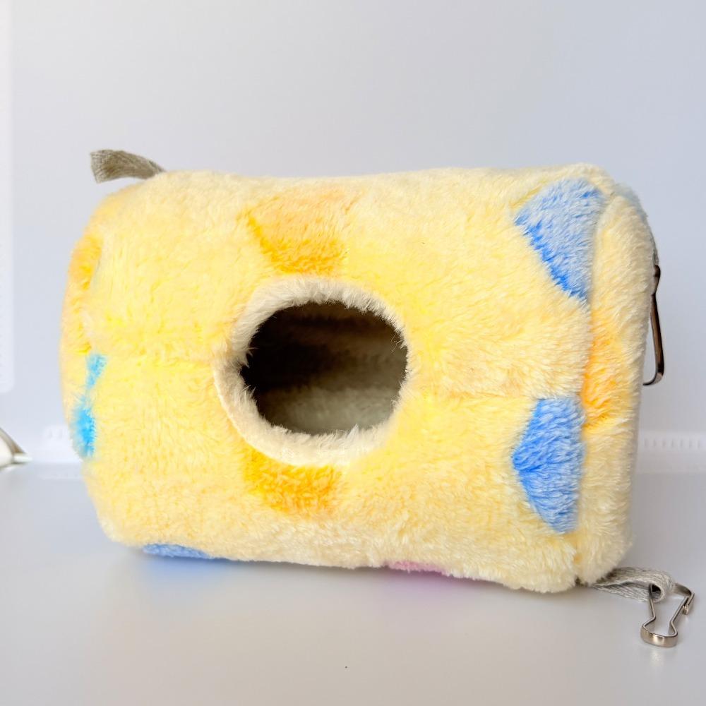 Warm Pet Sleeping Bag Velvet Plush Squirrel Beds Comfort Hamster Hanging Bed Winter