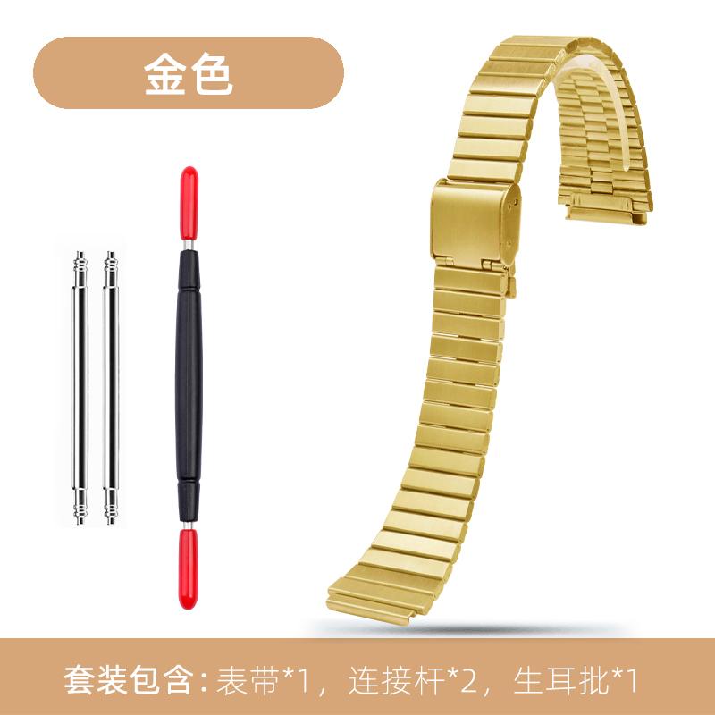 Resin Watch Strap for Casio W-800 F-91W A159 AE1200 AE1200W AE-1300 Silicone Watchband 18mm Stainless Steel Watch Band