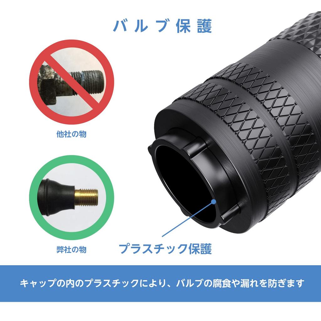 Schwarze stickstoffgefüllte Ventilkappen aus eloxiertem Aluminiummaterial, TPMS-Sensorschutz, korrosionsbeständig für Auto, LKW, Motorrad, Fahrrad