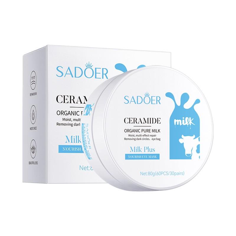Milk Eye Mask - Hydrating And Moisturizing Eye Mask Tape - Nourishing Eye Mask,10ml белый