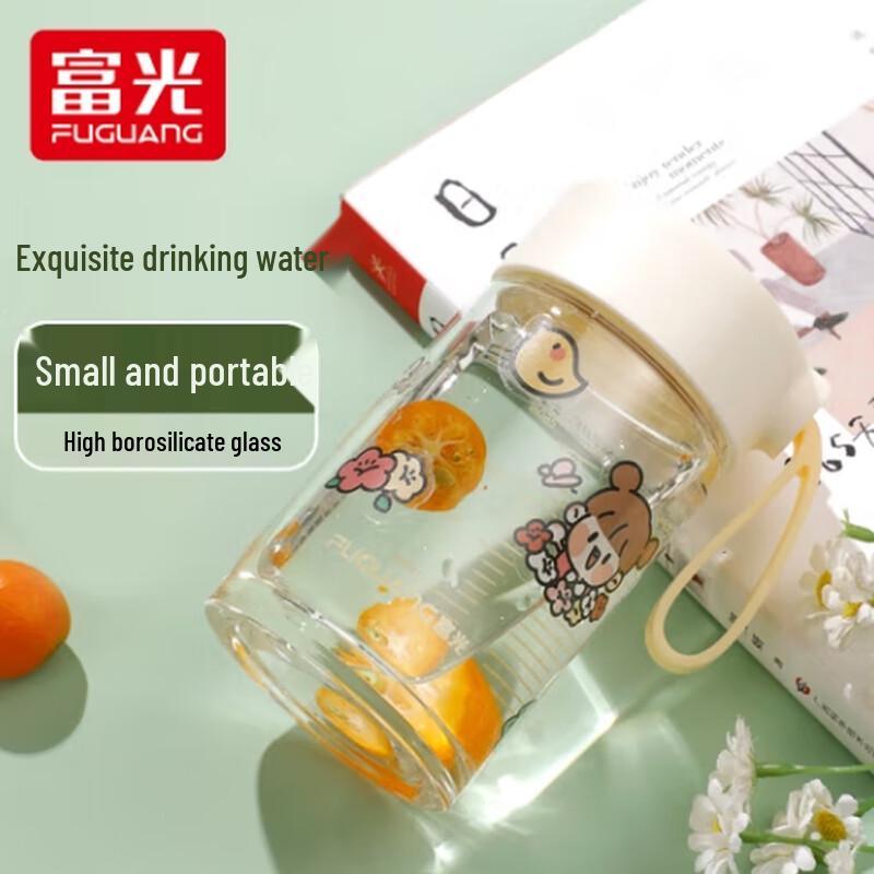 Fuguang Qingran Single-Layer Borosilicate Glass Cup