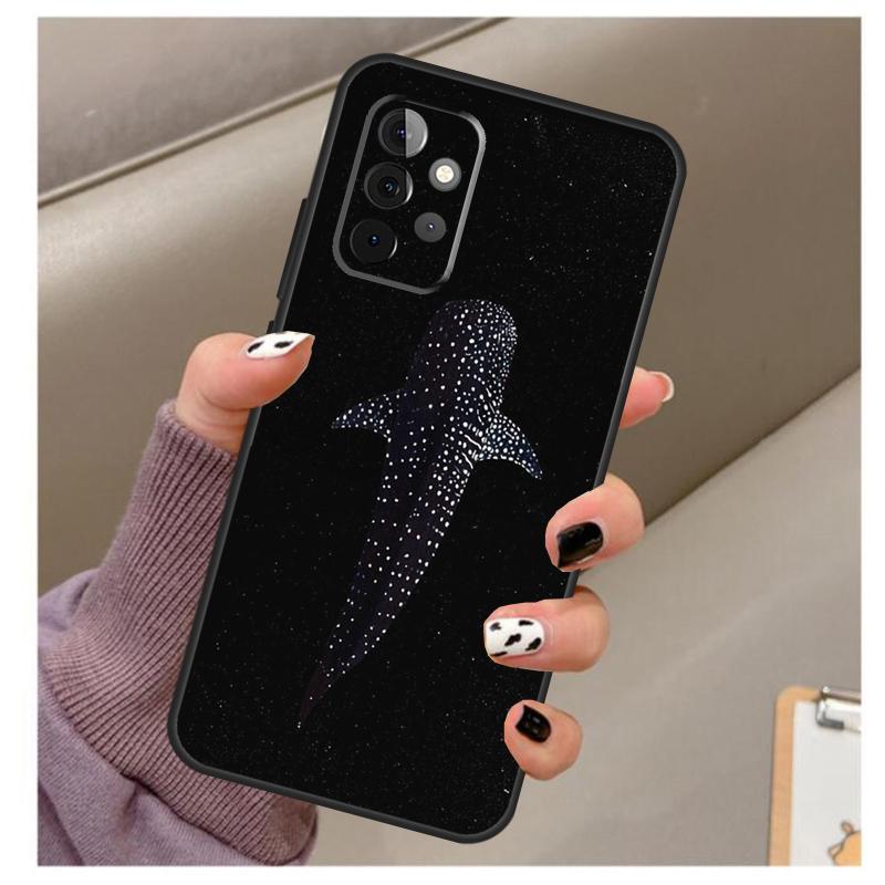 Whale Sharks Fish Case For Samsung Galaxy A56 A16 A26 A36 A06 A52 A53 A33 A13 A34 A54 A14 A15 A35 A55 A22 A32
