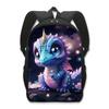 Fantasy Magic Dragon Print Backpack Cartoon Dragon Baby Student Schoolbags Women Men Laptop Rucksack Outdoor Travel Daypack