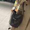 2025 New Fashion Women's Bag Cowhide Bucket Bag Single Shoulder Crossbody Classic Fashion High-end Genuine Leather Underarm Women's Bag