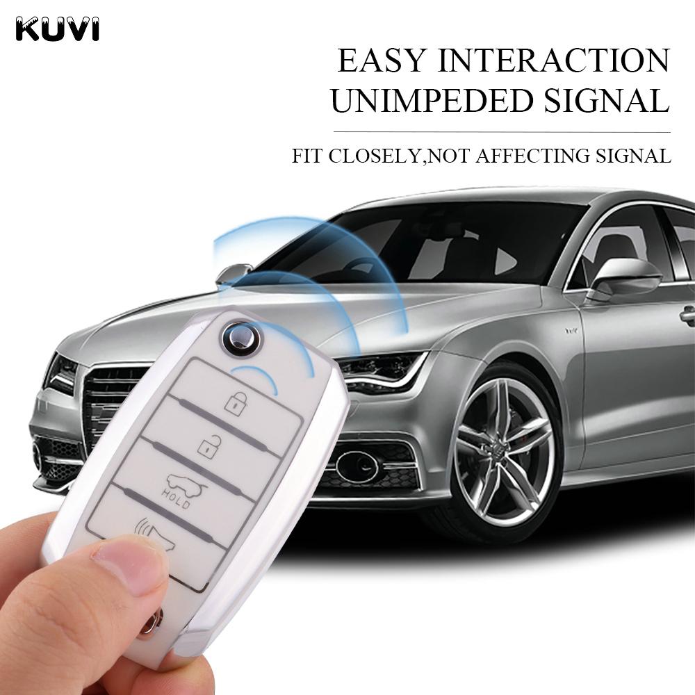 Tpu Car Flip Key Case Cover Shell For Kia Rio K2 K3 K4 K5 Sportage Picanto Optima Soul Ceed Sorento Forte Cerato Stinger Keyless
