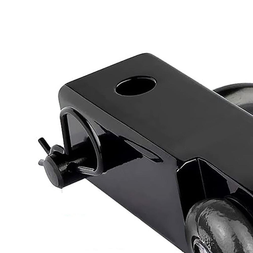 Schäkel Anhängerkupplungsaufnahme Starker Stahl Hochfest PU Schallisolierung D-Ring Schäkel für Offroad