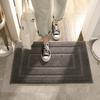 Print Sponge Bathroom Cashmere Thickening Mat Bath Non-slip Carpets In Wash Basin Bathtub  Floor Rug Shower Room Doormat Memory Foam 3D Pad