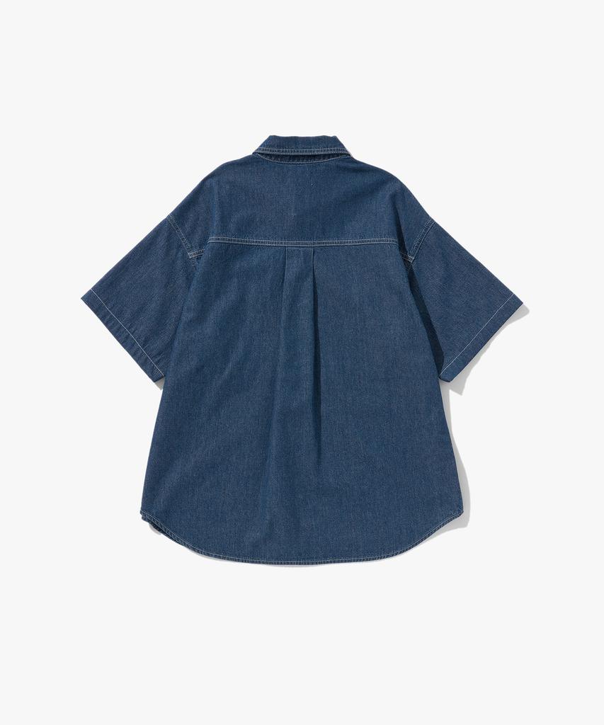 PLAC 051 Cone Denim Summer Shorts Sleeve Shirt