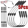 5 Stück Universeller Verstellbarer Brillenhalter Passend Unisex Band Sicherheitsbrillenhalter Einziehbar Sport Sonnenbrille Rutschfestes Seil