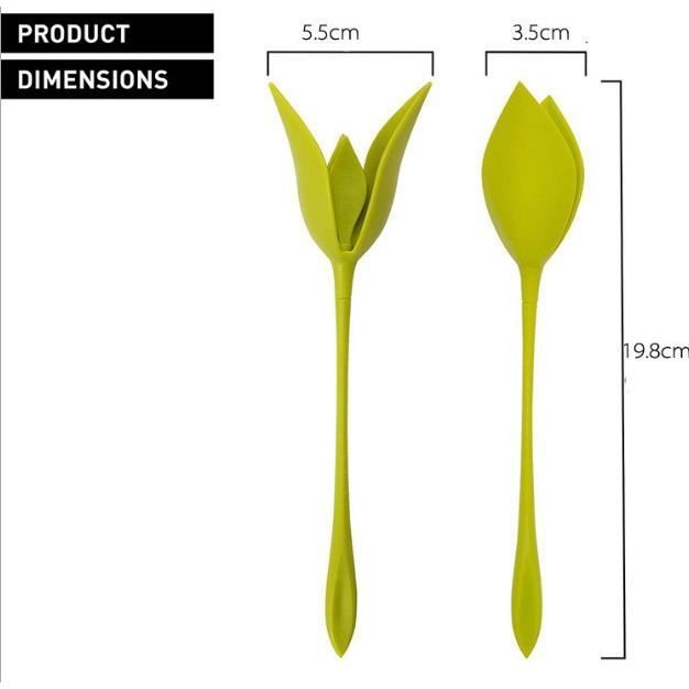 Porte-serviettes - Art Créatif - Lot de 40 pcs - Plastique - Vert - 19,8 x 5,5 cm