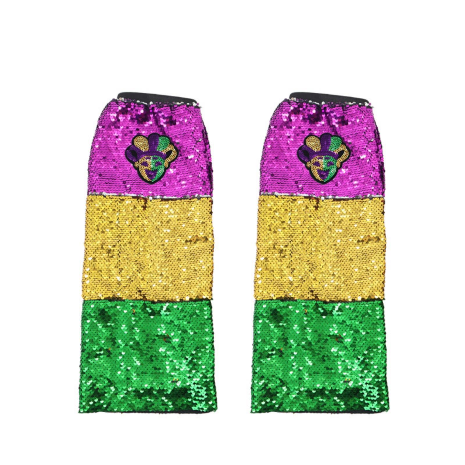 

Карнавальный бал Модные металлизированные гетры с пайетками, реквизит для вечерних нарядов и выступлений One Size