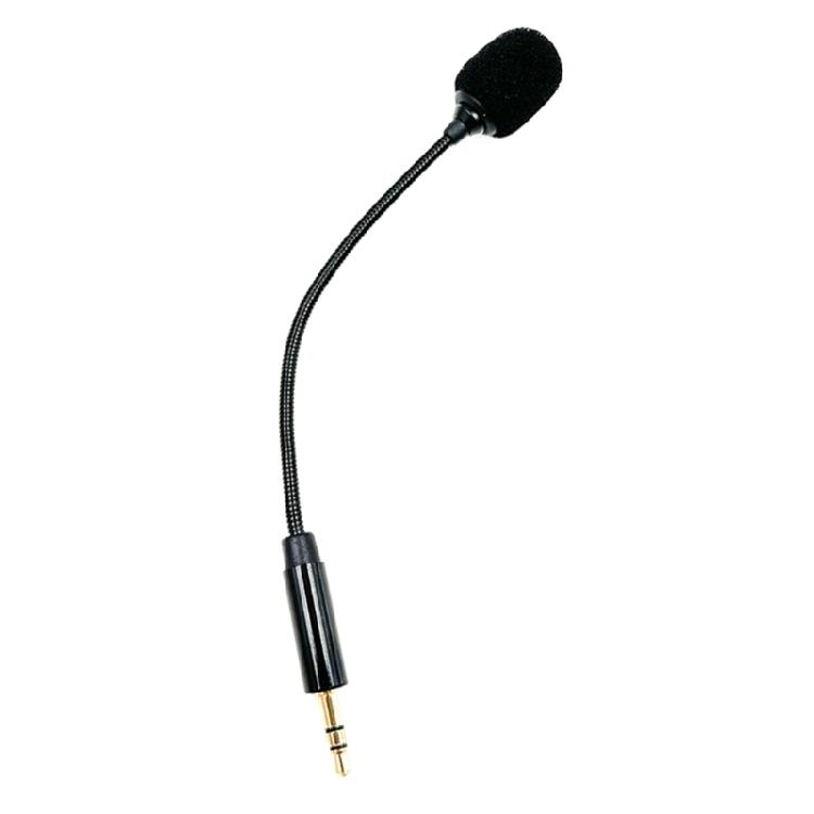 Stereo Boom Microphone With 160mm Adjustable Metal Rod Microphone Small Desktop Microphone