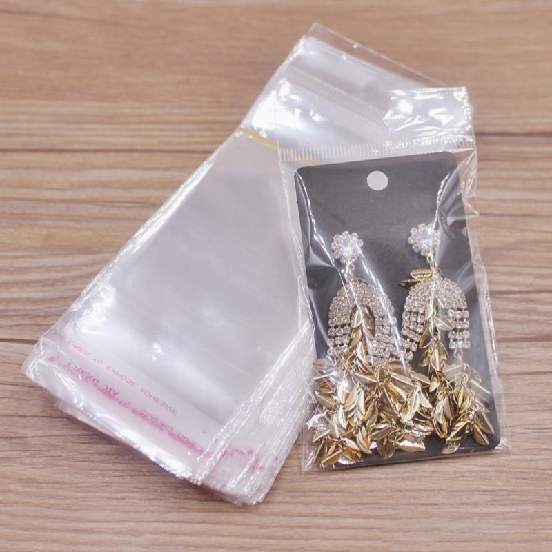 100pcs Earmail Set Cards Solid Color Earring Tags 5x9cm Jewelry Set Display Card