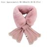 Windproof Neck Scarves Shawl Plush Scarfs Elegant Knitted Scarf  Women Accessories