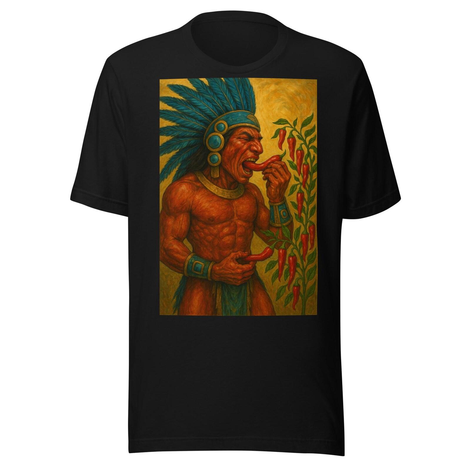 Aztec Warrior Hot Peppers Unisex t-shirt 3XL