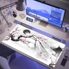 Table Computer Desk Accessories Cherry Blossoms Gamer Setup Decoration Gaming Pad Desktop Mat Wireless Mouse Ped White Mousepad