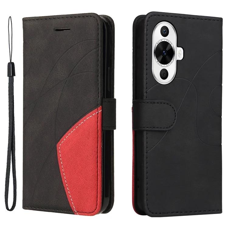 

KT Leather Series-1 для Huawei nova 12s 4G nova 11 nova 12 Lite 4G двухцветный кожаный чехол для телефона