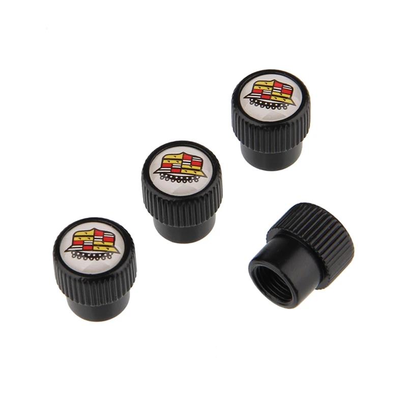 

Колпачки на ниппель колеса Чехлы на вентиль Автоаксессуары для Cadillac Escalade Tiburon Deville Seville XT5 XTS CTS BLS SLS DTS SRX XLR чёрный