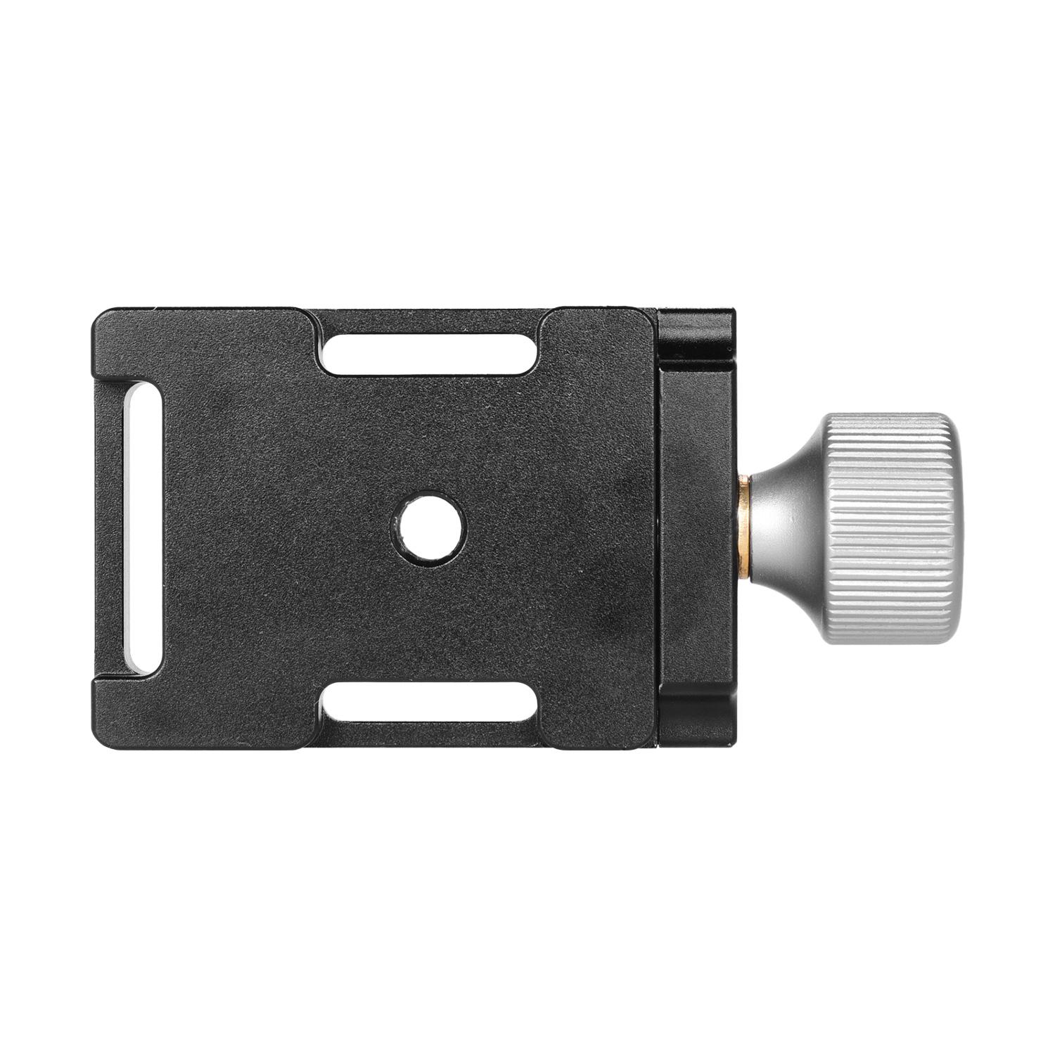 

Quick Release Clamp 38mm Aluminum Screw Knob Clamp Compatible with Arca Swiss QR Plate чёрный