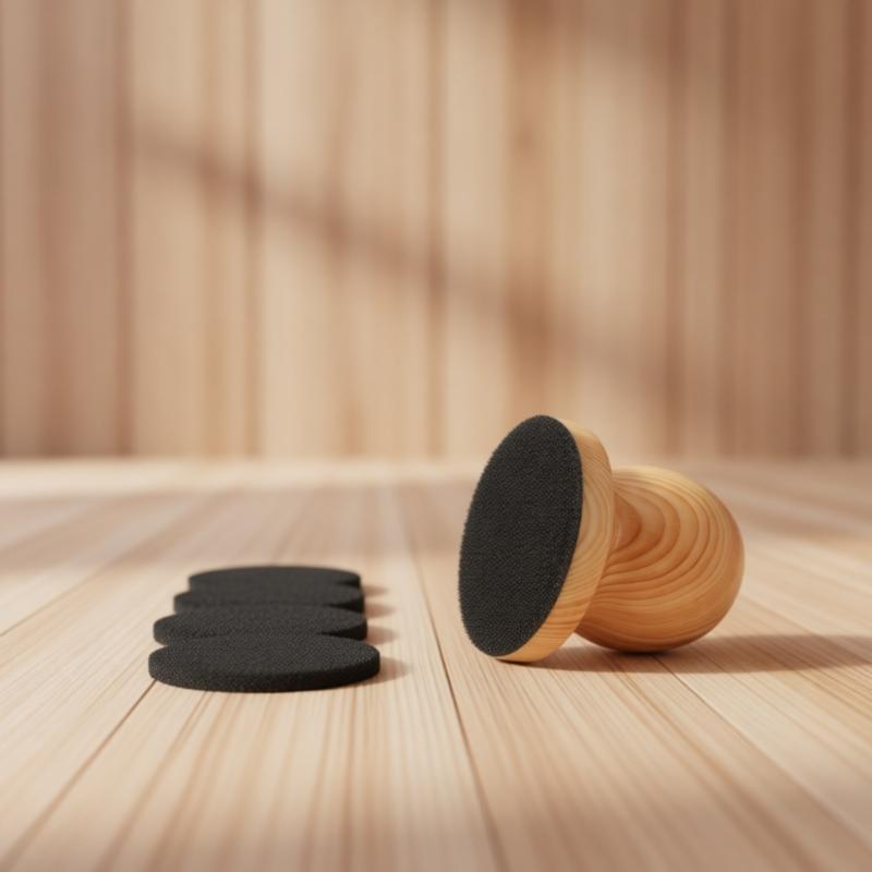 Portable Pet Nail Care Tool Detachable Wooden Nail Grinders Easy Cleaning For Busy Pet Owners And Groomers