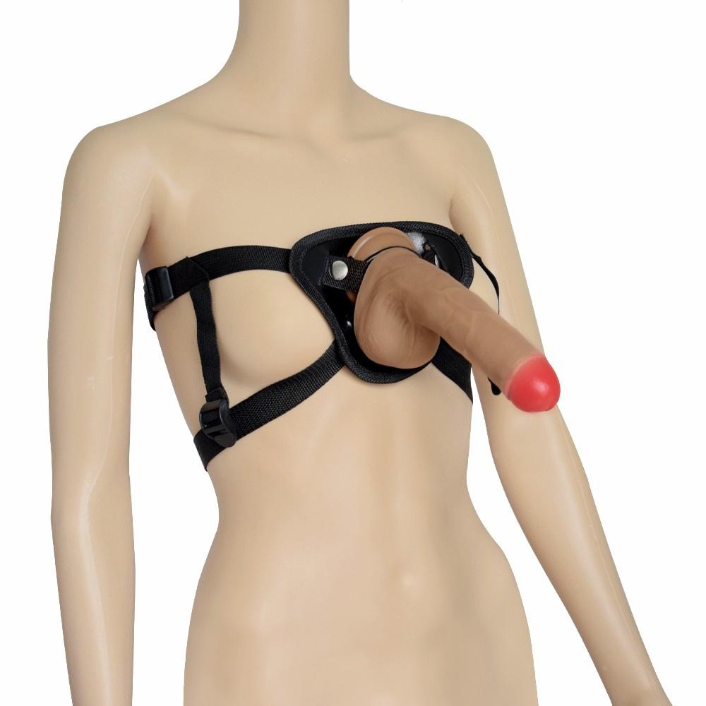 Wearable Dildo Women's Masturbator Sex Toys Femdom Pegging Anal Plug Realistic Vibrator Strap on Dick Big Penis