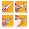 Korean Style Baking Tool Set: 304 Piping Tips for Medium Cakes, Puffs, Cookies & Biscuits