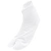 Aiai Tetron Broadcloth Tabi Sizes Unisex Wrinkle-Resistant Socks, White, 21cm-30cm, (30.0cm)
