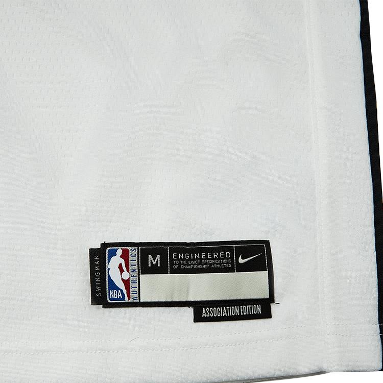Nike T-Shirt Letter Logo Print Sports Quick-Dry Breathable Basketball Jersey Brooklyn Nets Durant 7 Kids Tops 3Z2B7BZ1P-NYNKD