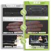 KYG Car Screen with Magnetic Mount for Rear Insect Slide Fastener for Easy Ideal for Car Outdoor and 160x150cm Gate, Repellent, Double-Sided