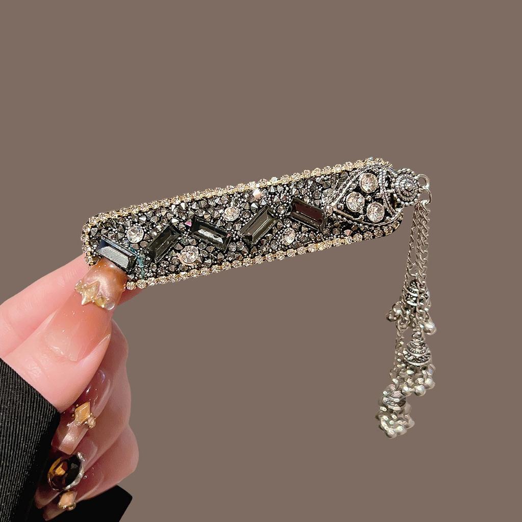 New Chinese Style Tassel Hair Clip Light Luxury Ethnic Mongolian Bangles Hair Accessories for Women Wedding Party