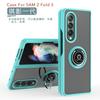Qiying Generation is suitable for ZFold3/Fold4 bracket, mobile phone case, ring buckle protective cover 6 folds